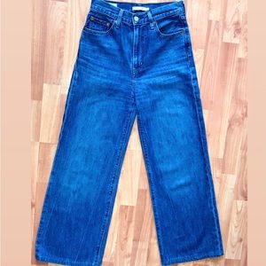 Levi's Premium Jeans Women's 26 Ribcage Straight Blue Excellent !